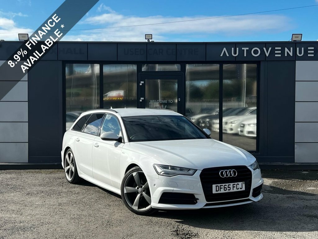 Audi A6 Avant 2L Black Edition White