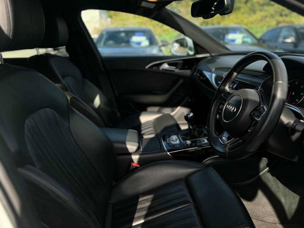 Audi A6 Avant 2L Black Edition White #6