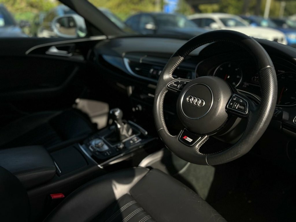 Audi A6 Avant 2L Black Edition White #5