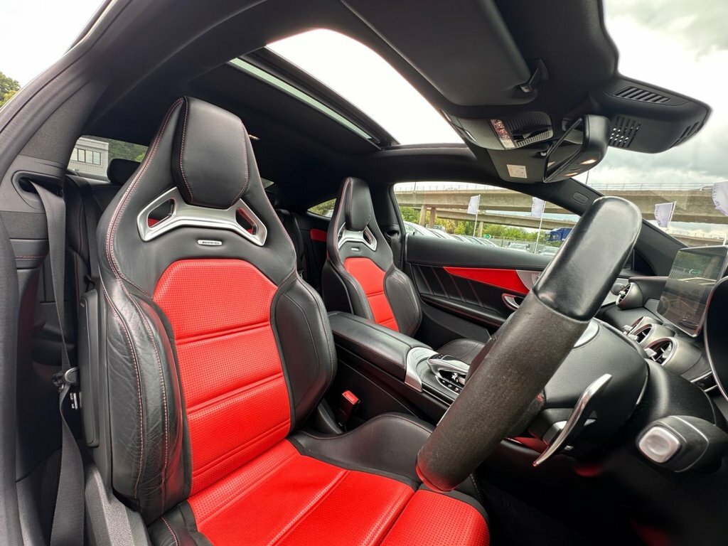 Mercedes-Benz C Class C220d Amg Line Saloon White #5