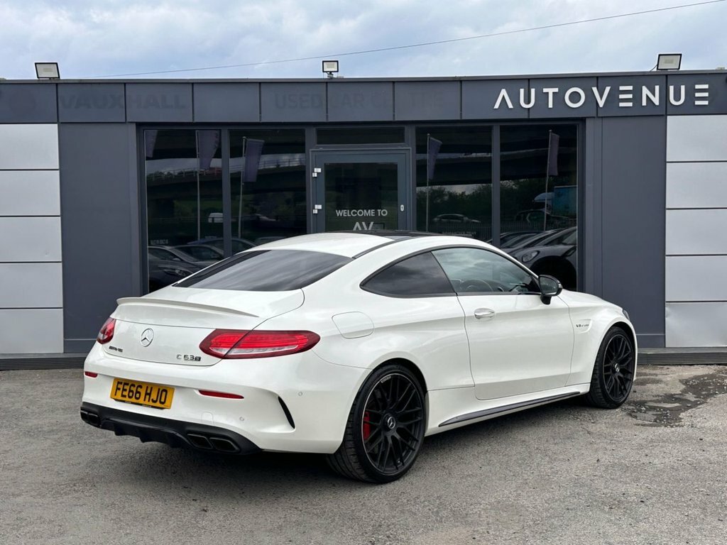 Mercedes-Benz C Class C220d Amg Line Saloon White #3