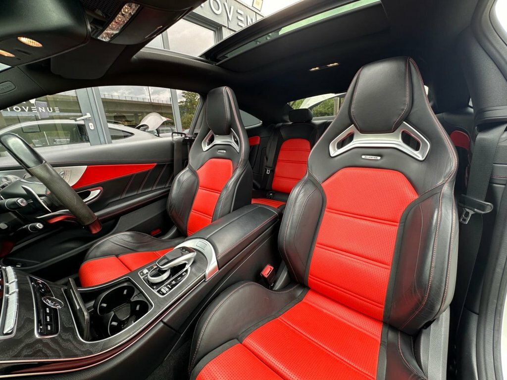 Mercedes-Benz C Class C220d Amg Line Saloon White #6