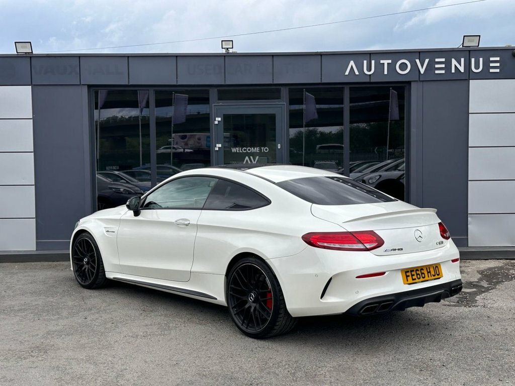 Mercedes-Benz C Class C220d Amg Line Saloon White #2