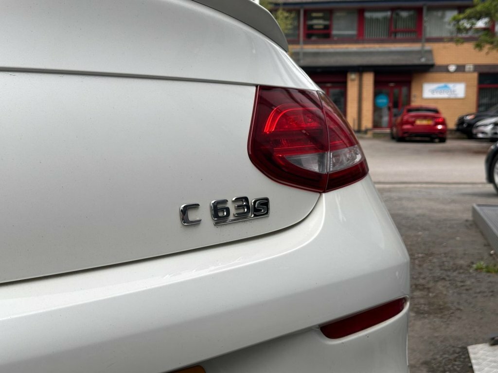 Mercedes-Benz C Class C220d Amg Line Saloon White #22