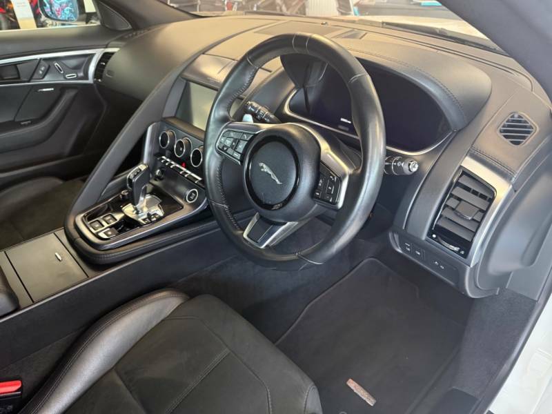 Jaguar F-Type 5.0 V8 R-dynamic Coupe Awd Euro 6 Ss White #5