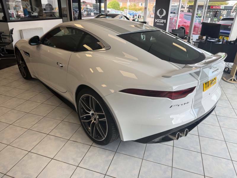 Jaguar F-Type 5.0 V8 R-dynamic Coupe Awd Euro 6 Ss White #3