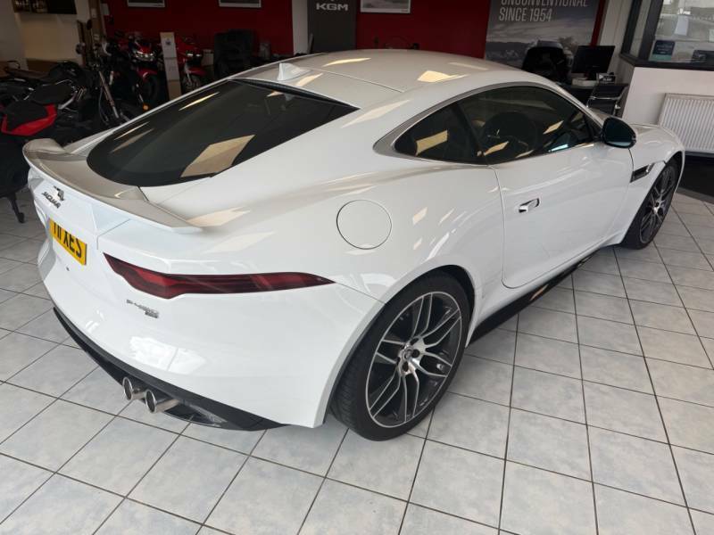 Jaguar F-Type 5.0 V8 R-dynamic Coupe Awd Euro 6 Ss White #4