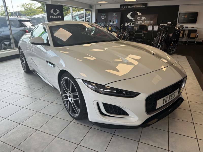 Jaguar F-Type 5.0 V8 R-dynamic Coupe Awd Euro 6 Ss White