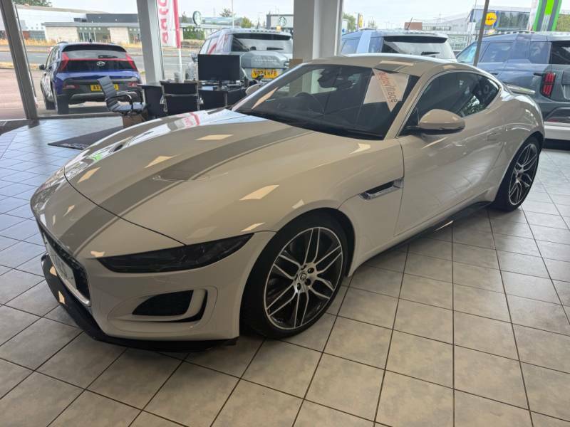 Jaguar F-Type 5.0 V8 R-dynamic Coupe Awd Euro 6 Ss White #2