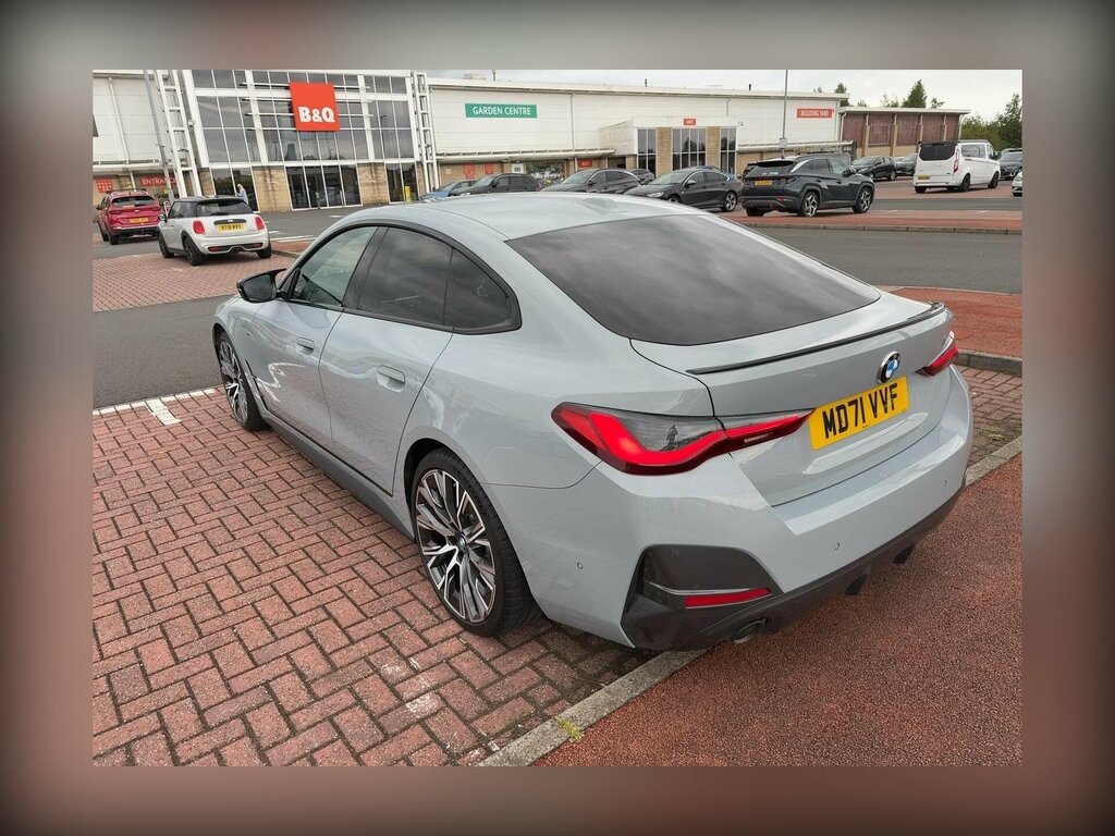 BMW 4 Series Gran Coupe Hatchback Black #3