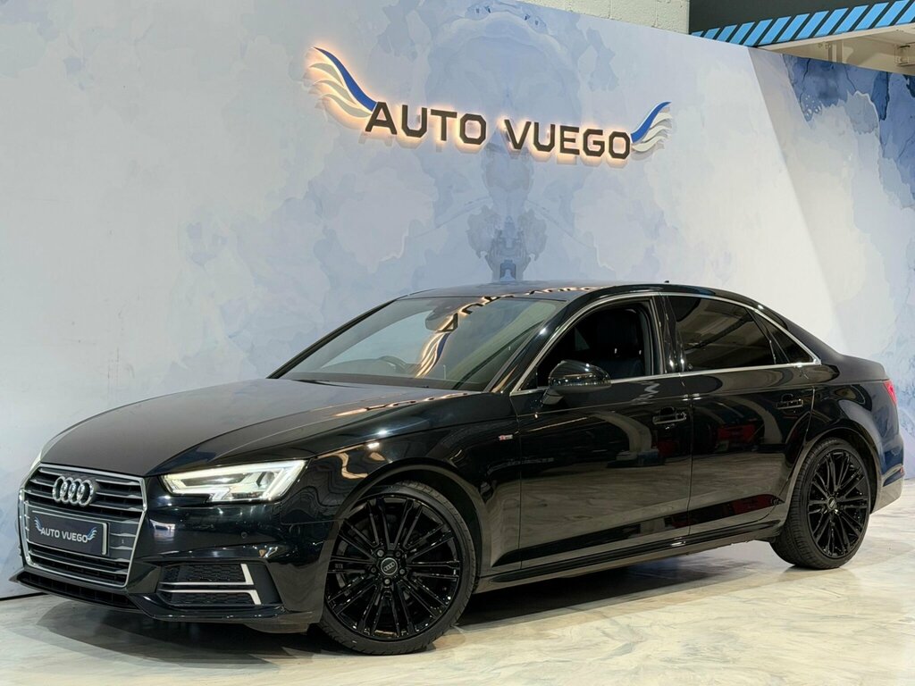 Audi A4 2.0 Tfsi S Line Saloon S Tronic Euro 6 Black