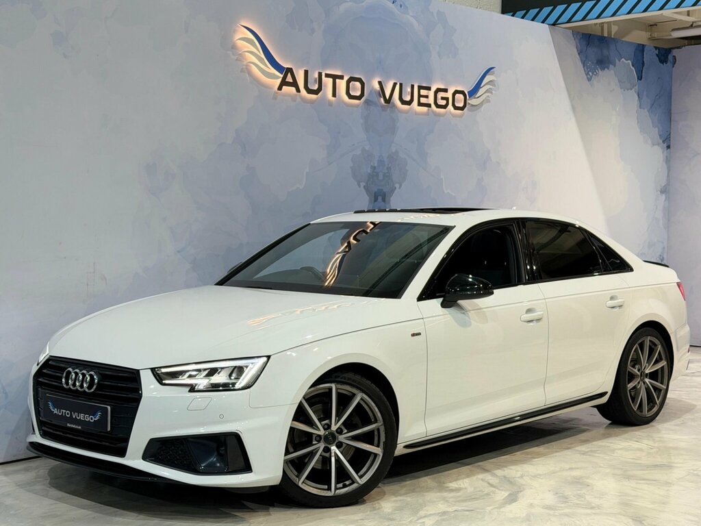 Audi A4 2.0 Tfsi 35 Black Edition S Tronic Euro 6 Ss White