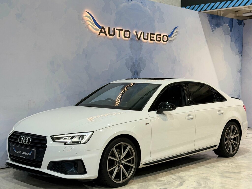 Audi A4 2.0 Tfsi 35 Black Edition S Tronic Euro 6 Ss White #4