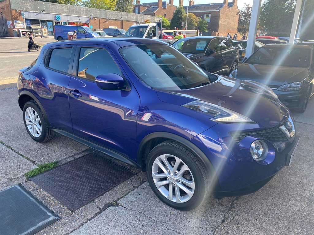 Nissan Juke 1.2 Dig-t Acenta Premium 6Spd Euro 5 Ss Blue #2