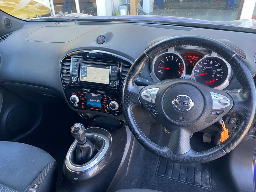 Nissan Juke 1.2 Dig-t Acenta Premium 6Spd Euro 5 Ss Blue #4