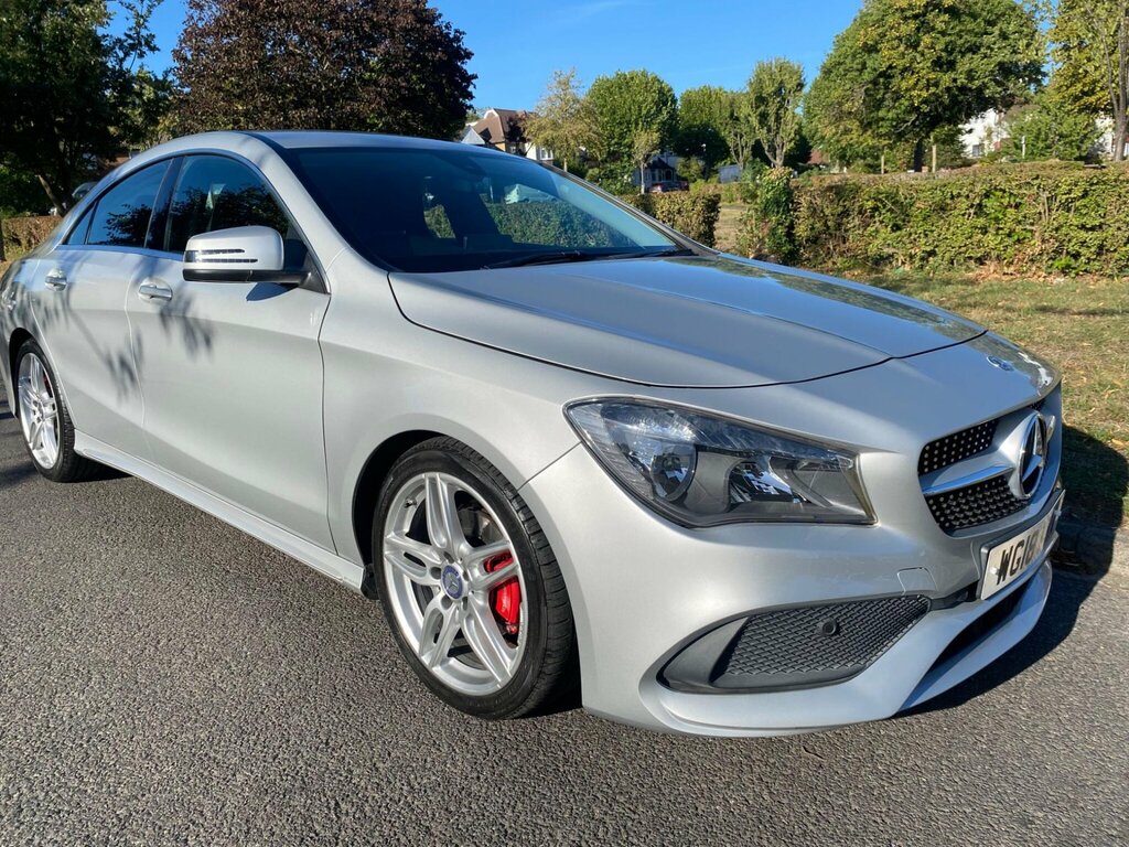 Mercedes-Benz CLA Class 1.6 Cla180 Amg Line Edition Coupe 7G-dct Euro 6 S Silver #5