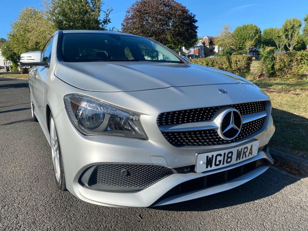 Mercedes-Benz CLA Class 1.6 Cla180 Amg Line Edition Coupe 7G-dct Euro 6 S Silver