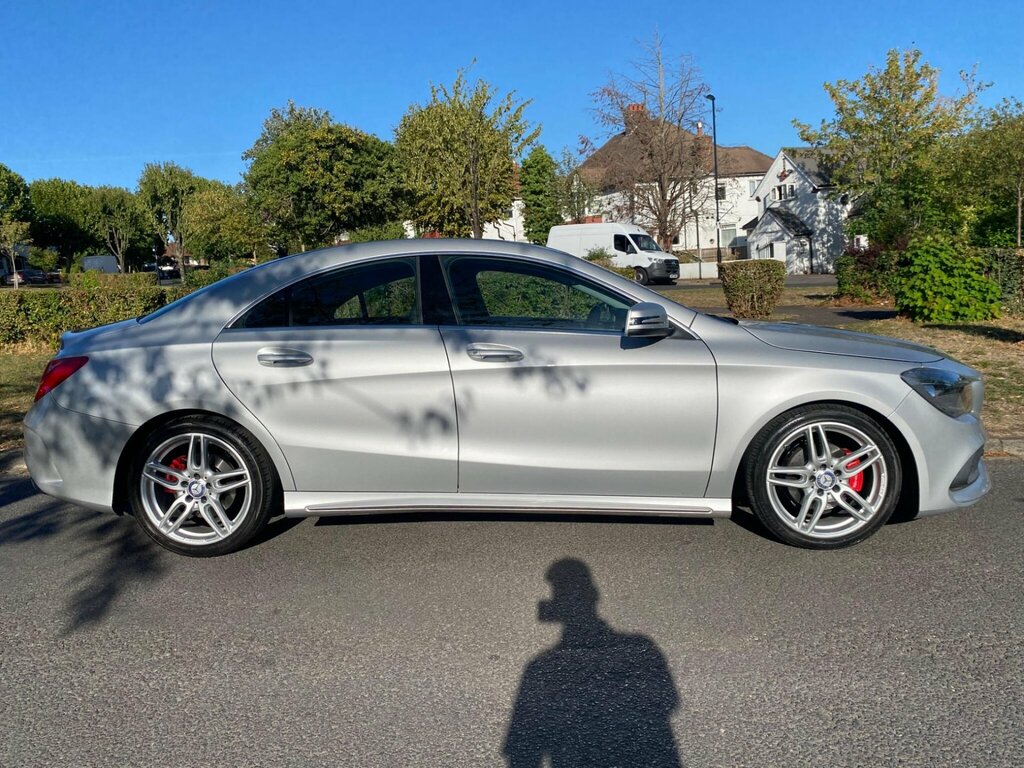 Mercedes-Benz CLA Class 1.6 Cla180 Amg Line Edition Coupe 7G-dct Euro 6 S Silver #6