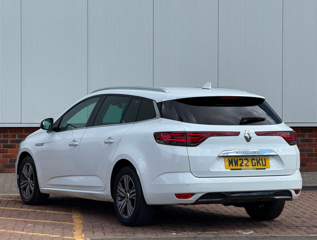 Renault Megane Iconic Blue Dci White #4