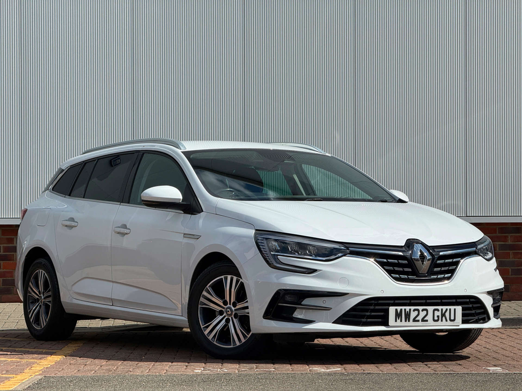 Renault Megane Iconic Blue Dci White #5
