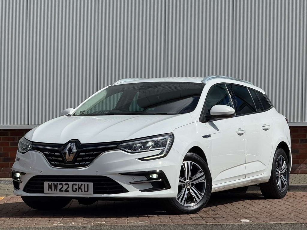 Renault Megane Iconic Blue Dci White #3