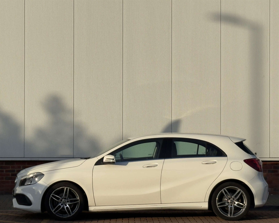 Mercedes-Benz A Class D Amg Line HJ67KPF White #6