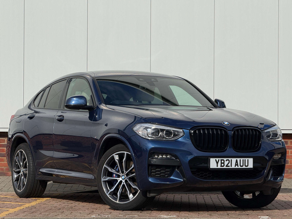 BMW X4 Xdrive 20D M Sport Mhev 4Wd Blue