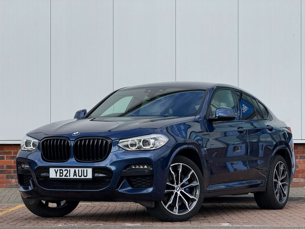 BMW X4 Xdrive 20D M Sport Mhev 4Wd Blue #3
