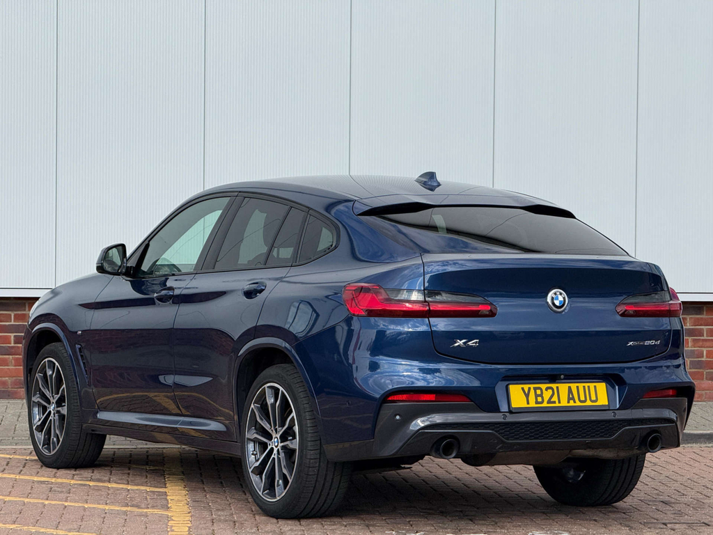 BMW X4 Xdrive 20D M Sport Mhev 4Wd Blue #4