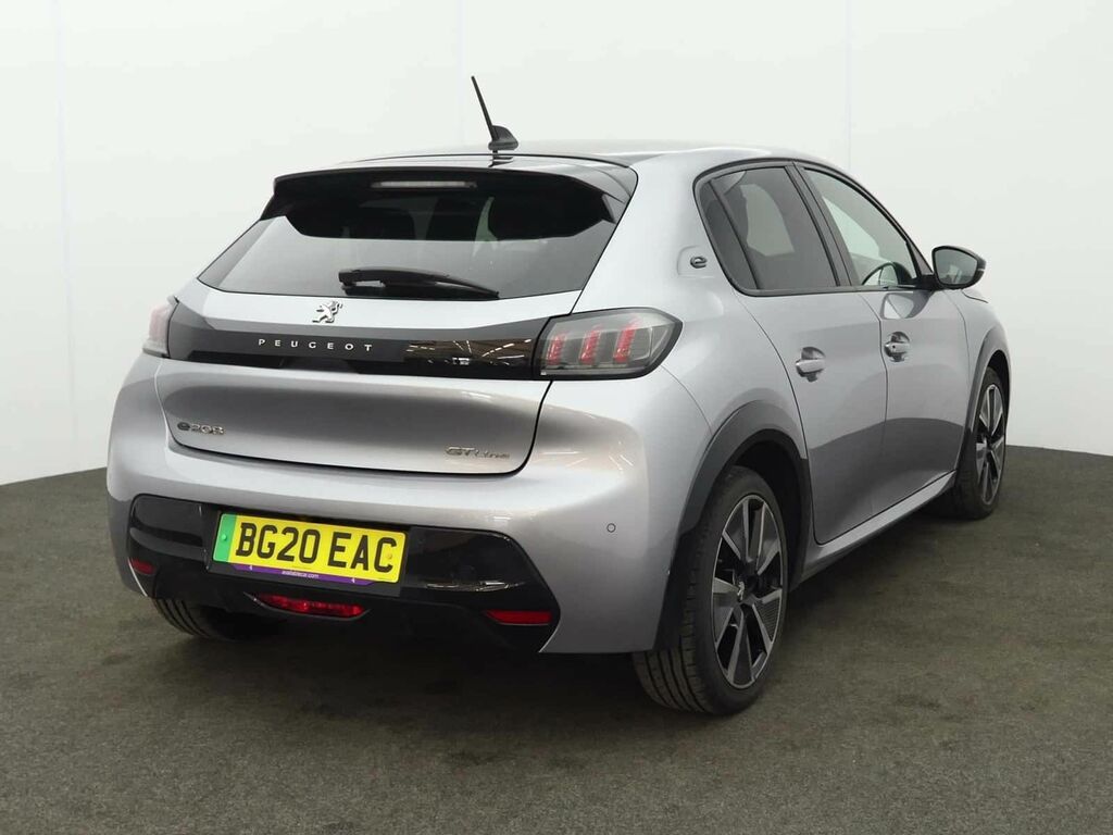 Peugeot e-208 Hatchback Grey #5