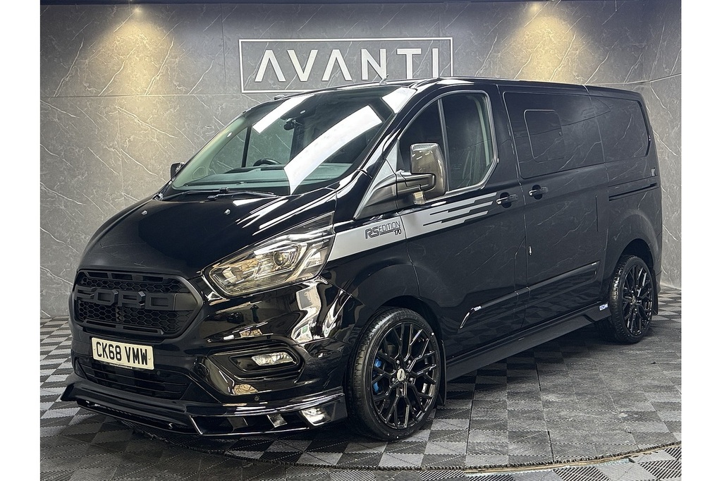 Ford Transit Custom 300 Ecoblue Limited U5488 Ulez Black #3