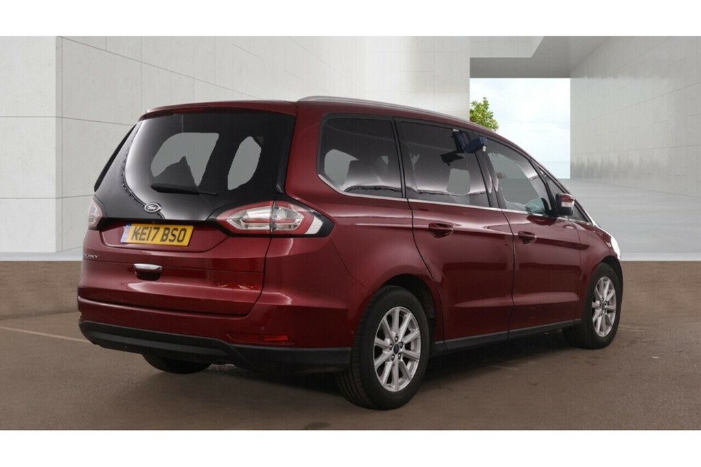 Ford Galaxy Tdci Titanium X U5505 Ulez Red #4