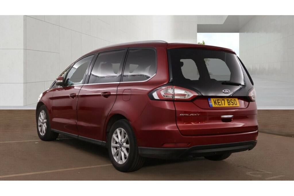 Ford Galaxy Tdci Titanium X U5505 Ulez Red #3