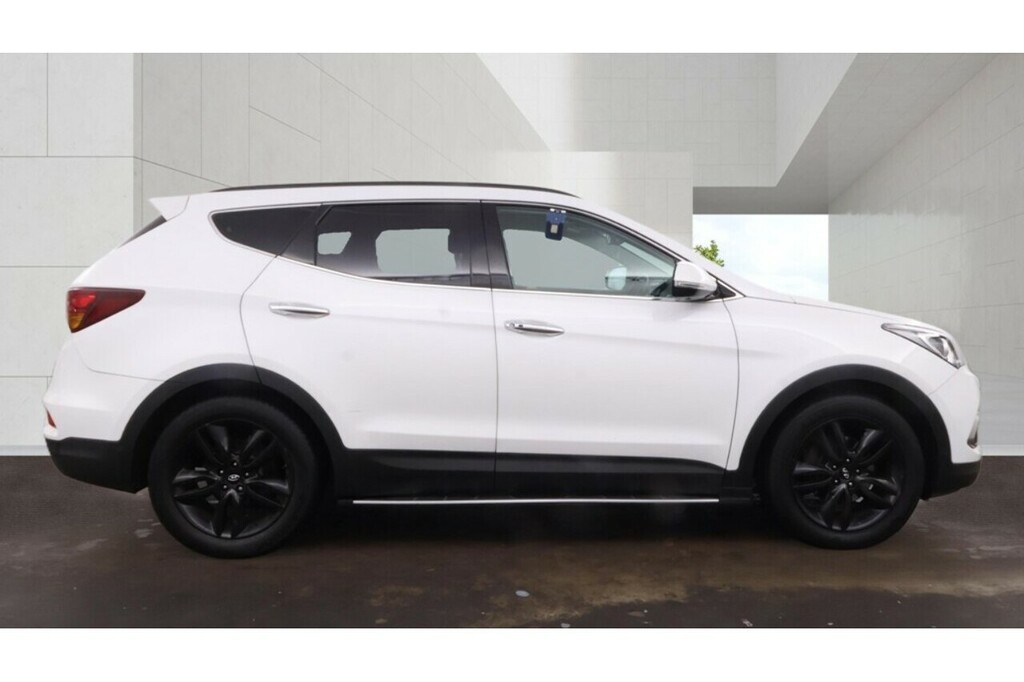 Hyundai Santa Fe Crdi Blue Drive Endurance Edition U5525 Ulez White #4