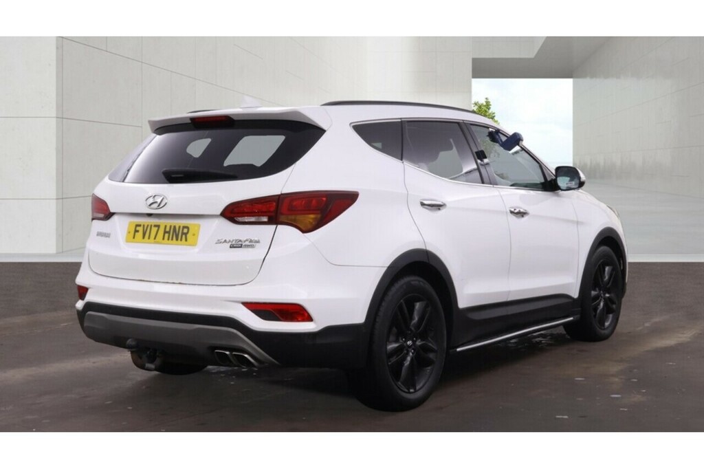 Hyundai Santa Fe Crdi Blue Drive Endurance Edition U5525 Ulez White #3