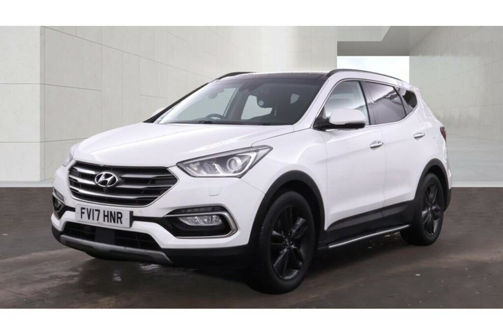 Hyundai Santa Fe Crdi Blue Drive Endurance Edition U5525 Ulez White #2