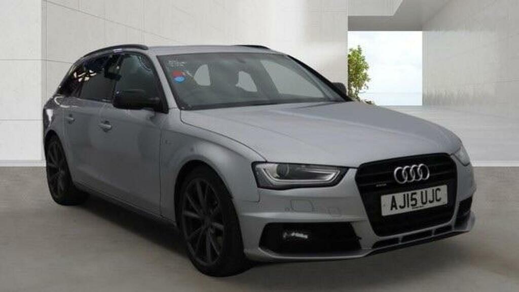 Audi A4 Avant 2.0 Tdi Black Edition Plus Quattro Euro 5 Ss Silver