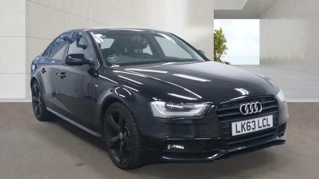 Audi A4 2.0 Tdi Black Edition Euro 5 Ss 2013 Black