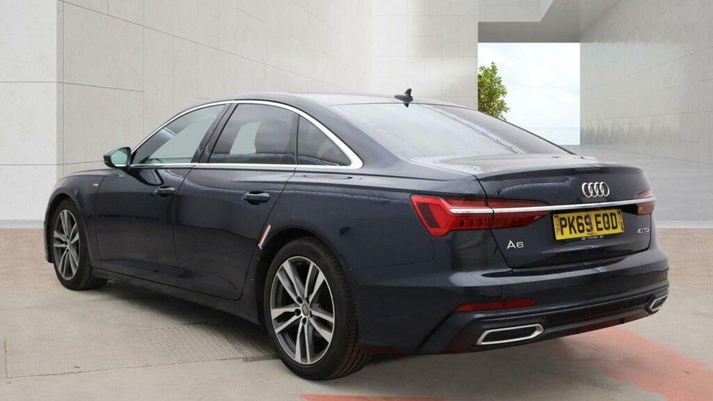 Audi A6 Saloon 2.0 Tdi 40 S Line S Tronic Euro 6 Ss 2019 Blue #3