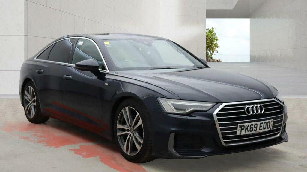 Audi A6 Saloon 2.0 Tdi 40 S Line S Tronic Euro 6 Ss 2019 Blue