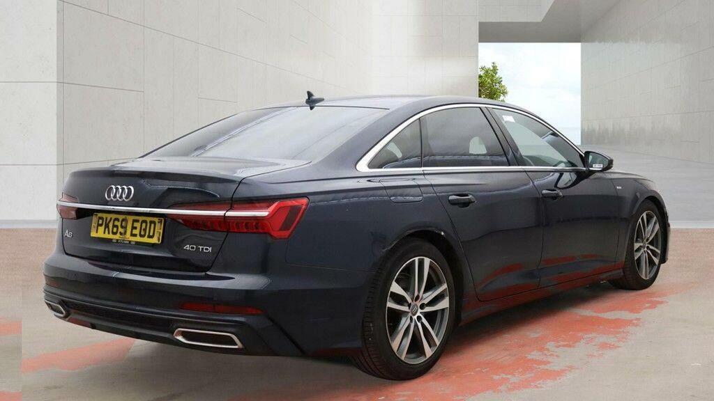 Audi A6 Saloon 2.0 Tdi 40 S Line S Tronic Euro 6 Ss 2019 Blue #4