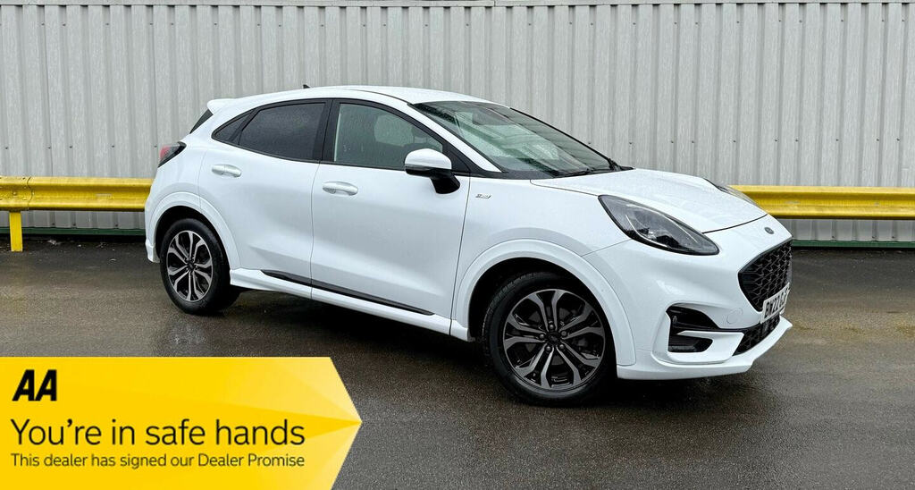 Ford Puma 1.0T Ecoboost Mhev St-line Euro 6 Ss White