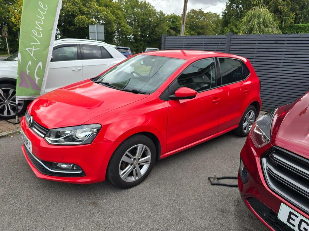 Volkswagen Polo Hatchback 1.2 Tsi Bluemotion Tech Match Dsg Euro 6 Red