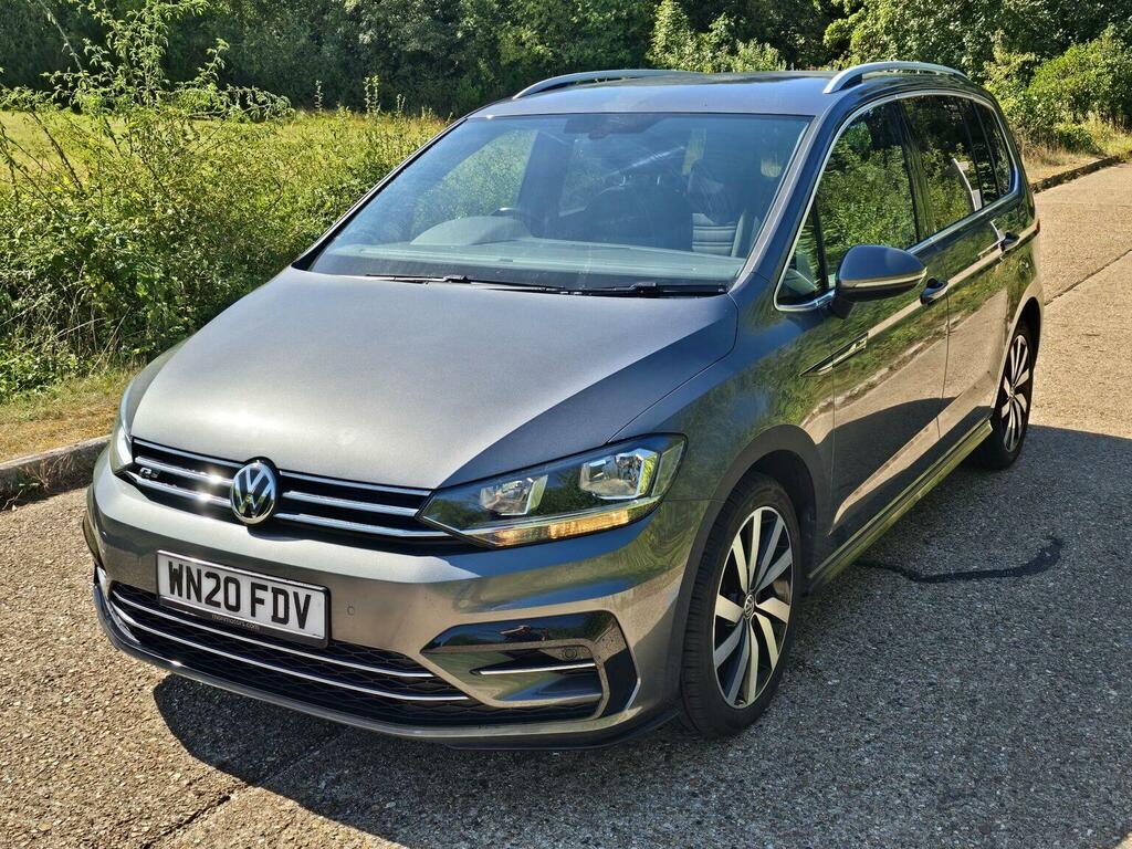 Volkswagen Touran 2.0 Tdi R-line Dsg Euro 6 Ss Grey #3