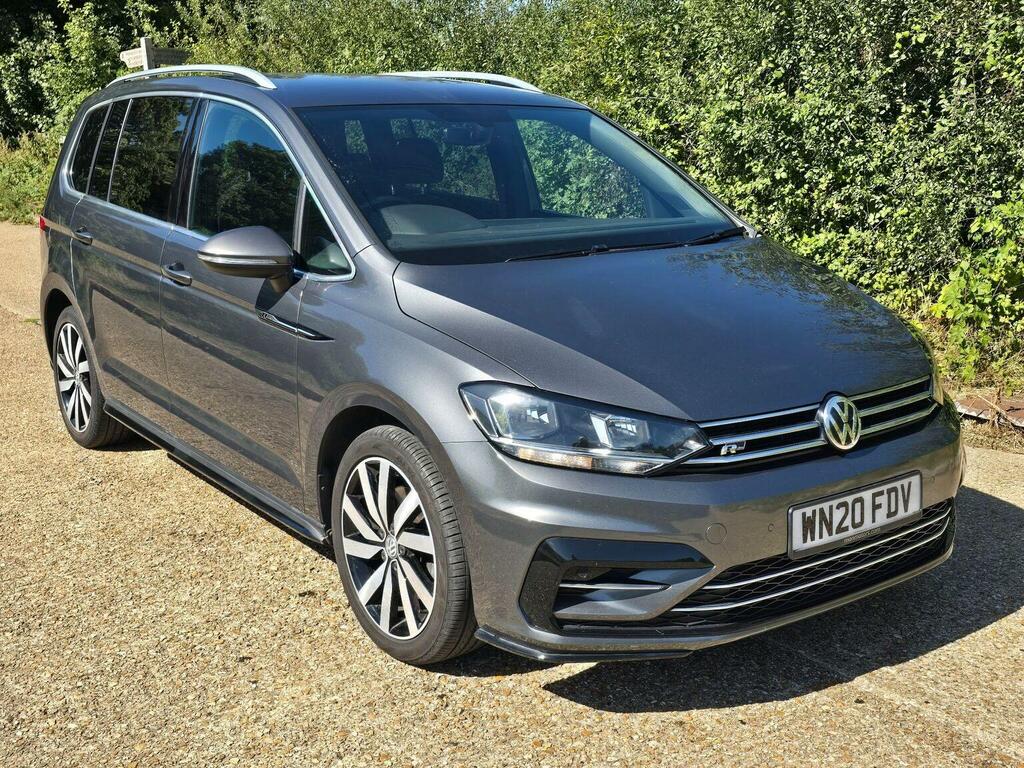Volkswagen Touran 2.0 Tdi R-line Dsg Euro 6 Ss Grey #6
