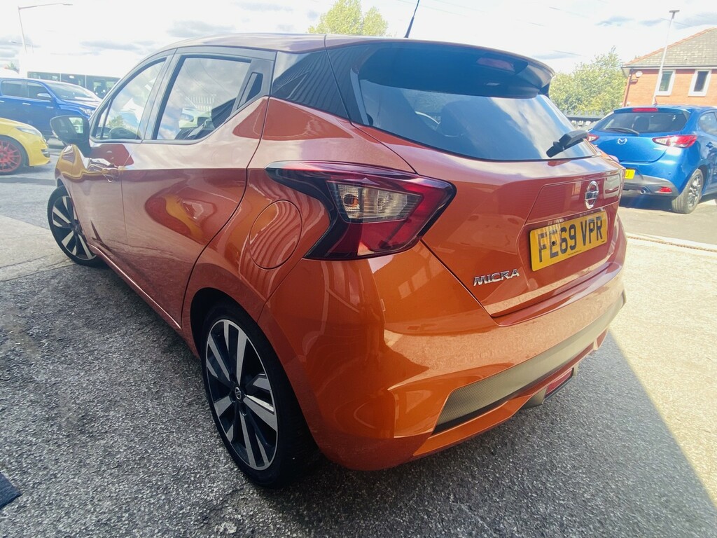 Nissan Micra Hatchback 1.0 Dig-t Acenta 202069 FE69VPR Orange #6