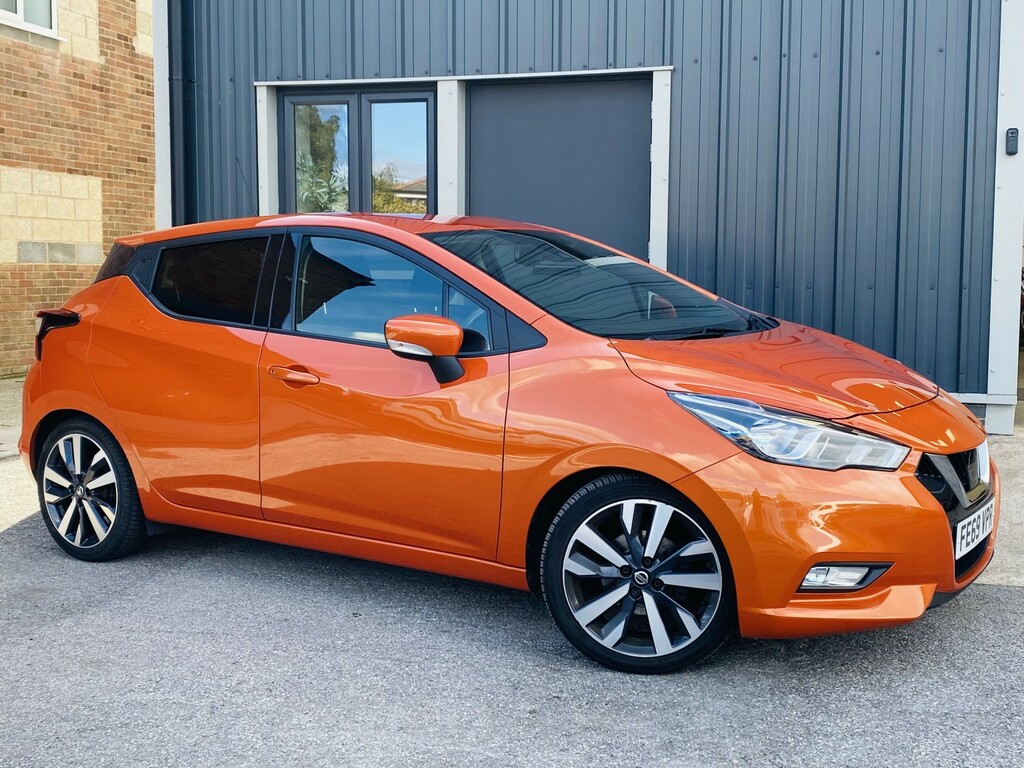 Nissan Micra Hatchback 1.0 Dig-t Acenta 202069 FE69VPR Orange #2