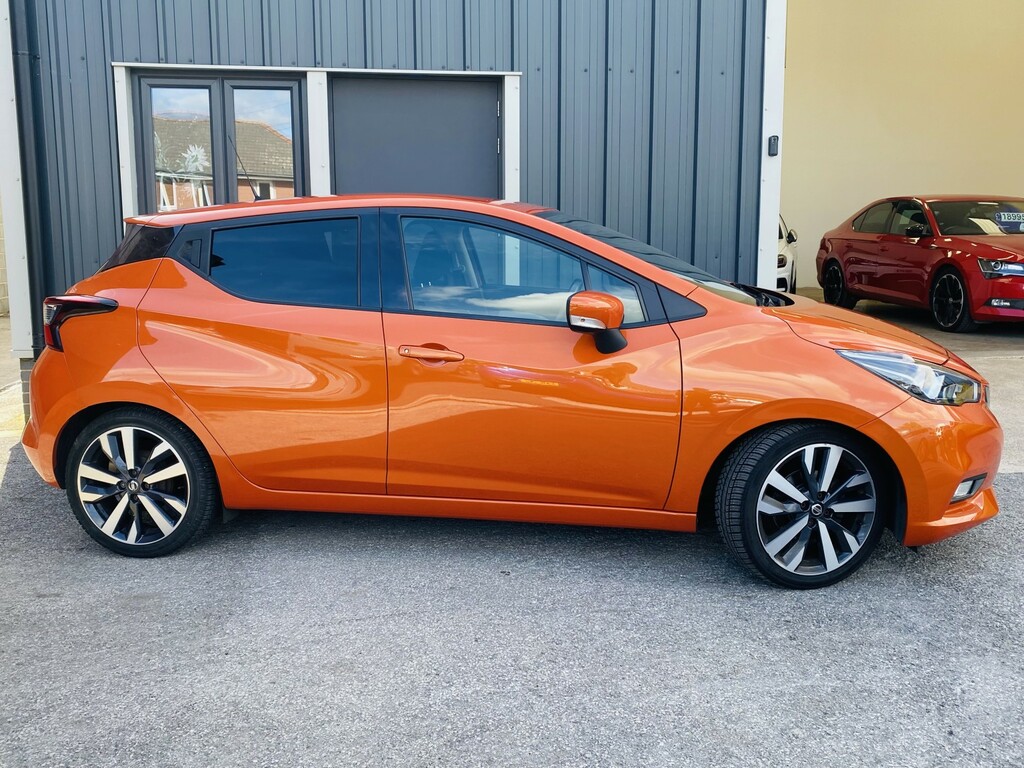 Nissan Micra Hatchback 1.0 Dig-t Acenta 202069 FE69VPR Orange #3
