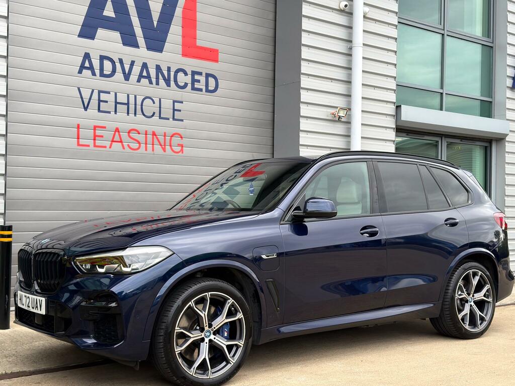 BMW X5 3.0 45E 24Kwh M Sport Xdrive Euro 6 Ss Blue #4