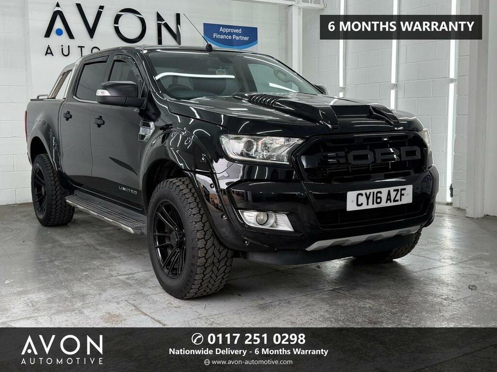 Ford Ranger 2.2 Tdci Limited 1 4Wd Euro 5 Ss Eco Axle Black